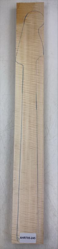 Neck Sycamore / European Maple, curly, 890x108x28mm Unique Piece #246